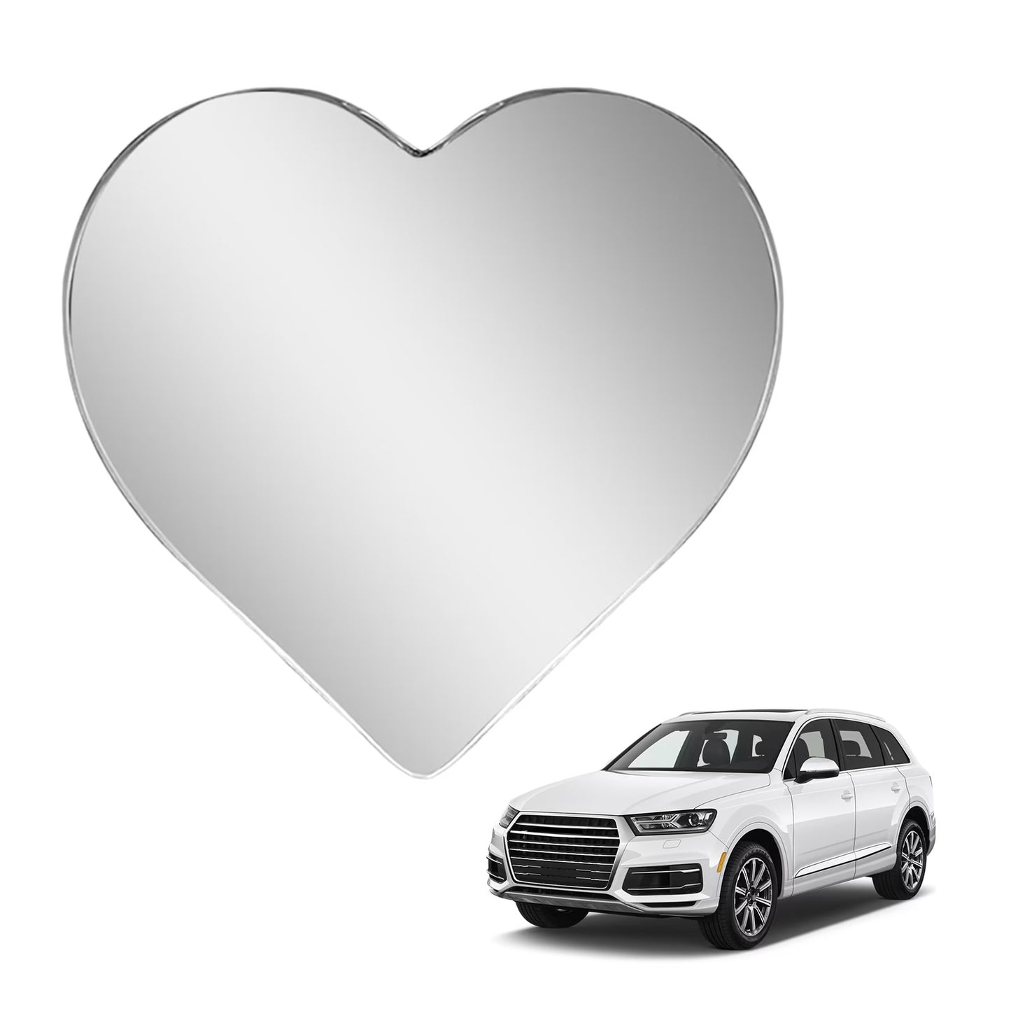🔥Hot Sale-✨❤️2Pcs Heart Shaped Blind Spot Mirrors for Cars