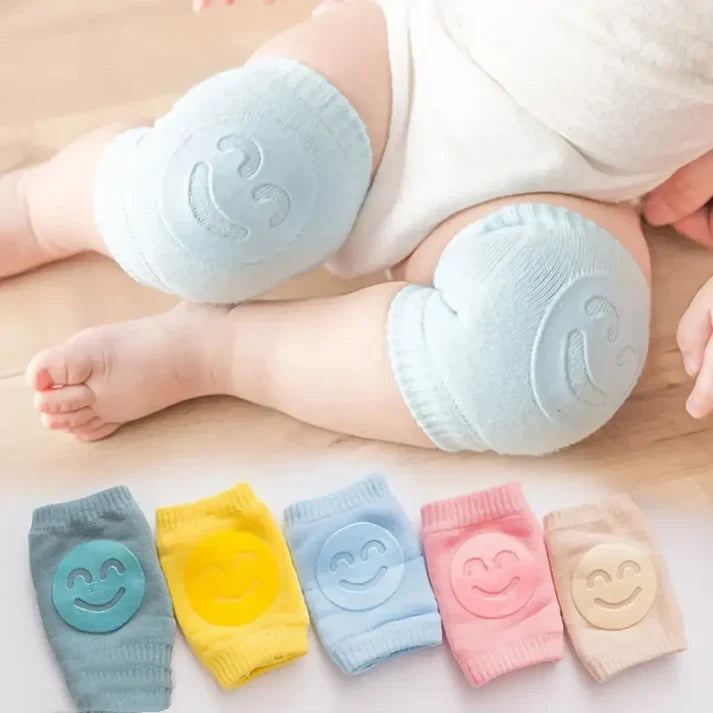 👶 Anti-Slip Baby Crawling Knee Pads – Soft Breathable Knee Protectors for Crawling & First Steps 🛡️