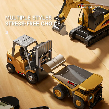 ⏰46% OFF - Mini Desktop Remote Control Forklift Truck Toy