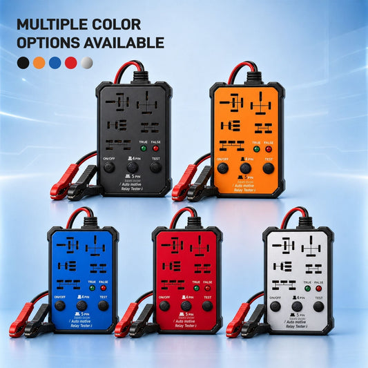 🔥2026 New upgrade 12V/24V Universal Relay Tester | Professional 5-Pin Auto Diagnostic Tool