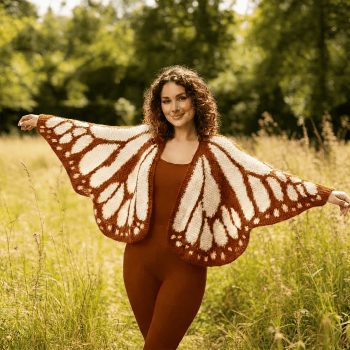 🔥Flash Sale 49% OFF🔥Handmade Butterfly Cardigan🦋