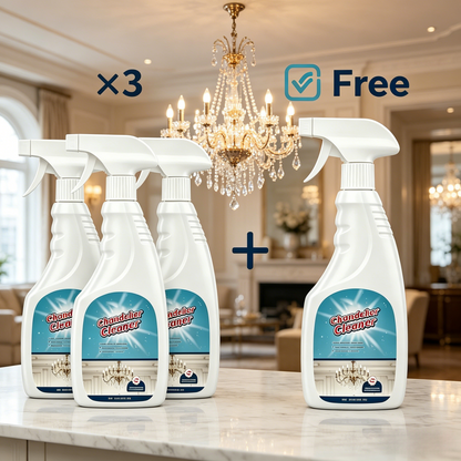 ✨ Chandelier Cleaning Spray – Glass, Crystal & Fixture Care
