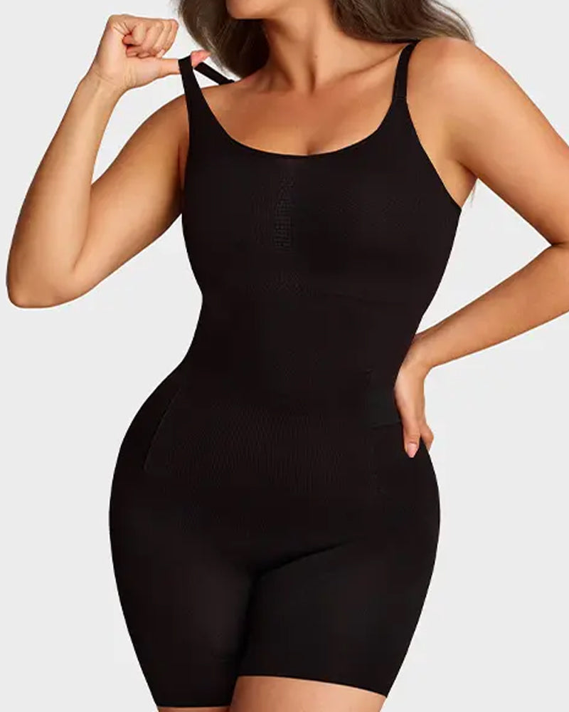 💥 55% OFF Last Day ✨ Seamless Sculpting Bodysuit | Easy-Off Tummy Control