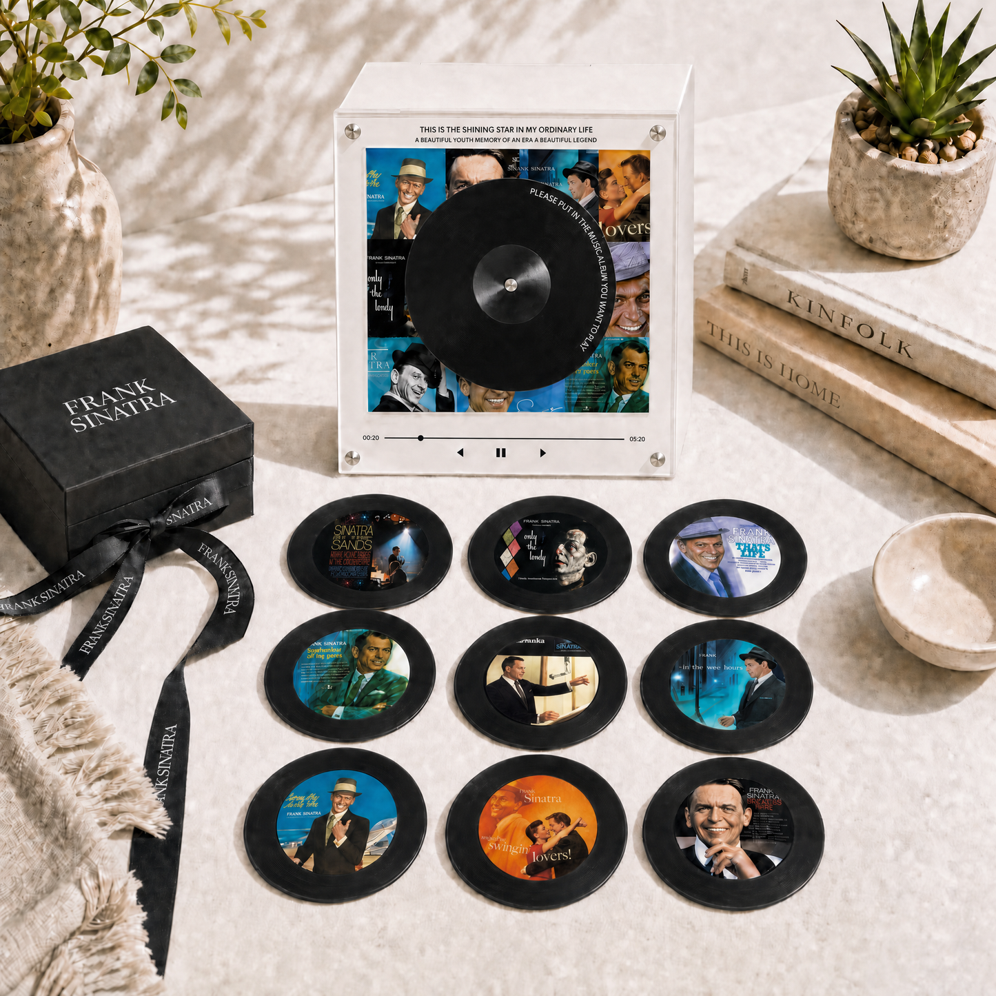 🎶 Sinatra Spins™ Retro Music Player