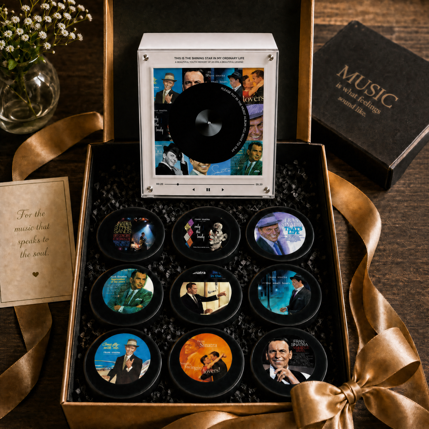🎶 Sinatra Spins™ Retro Music Player
