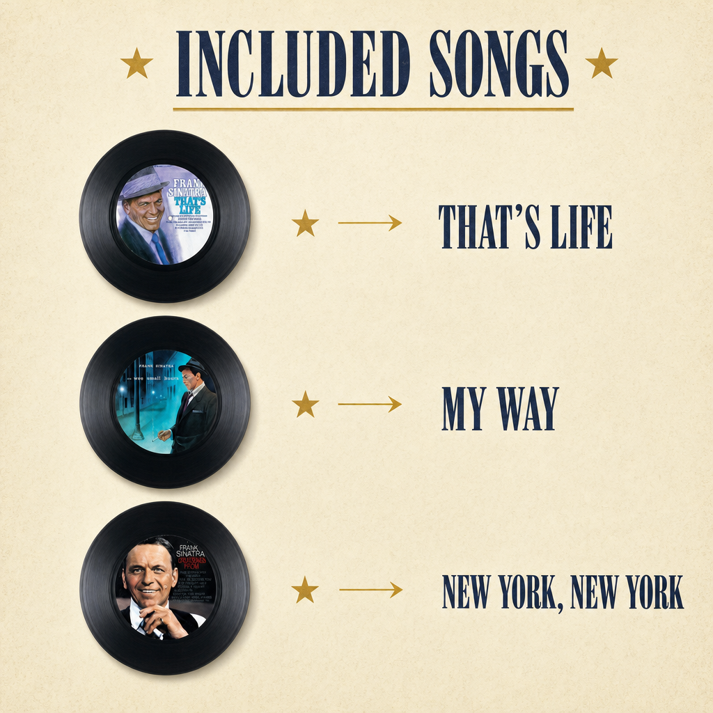 🎶 Sinatra Spins™ Retro Music Player