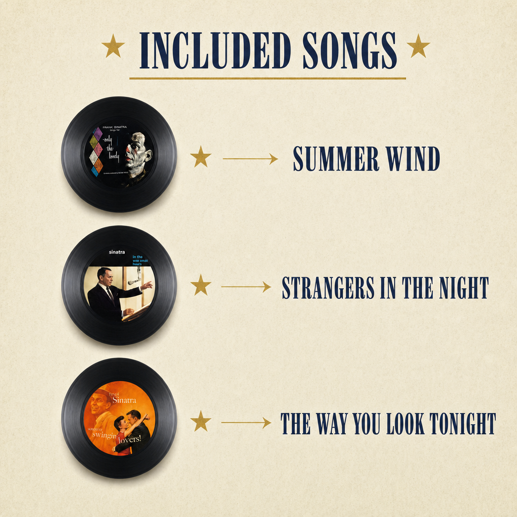 🎶 Sinatra Spins™ Retro Music Player