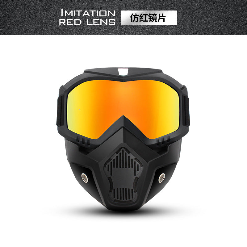 Detachable Full Face Goggle Mask
