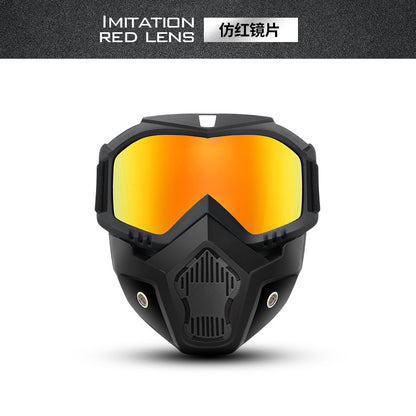 Detachable Full Face Goggle Mask