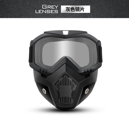 Detachable Full Face Goggle Mask