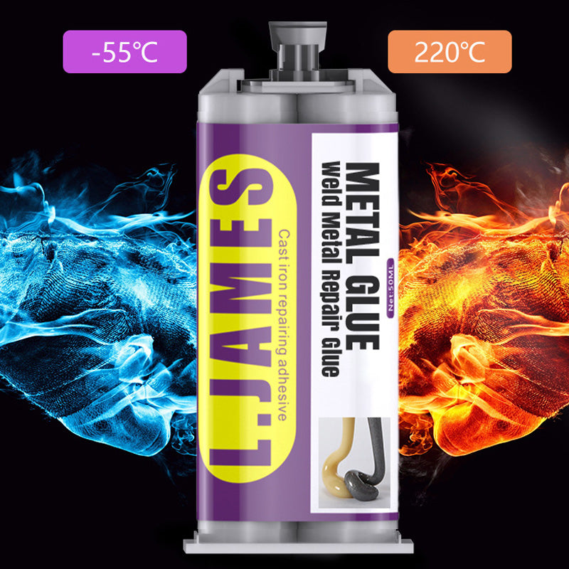 🔥49% OFF TODAY✨ Heavy-Duty Metal Repair Adhesive--Repair Metal Without Welding