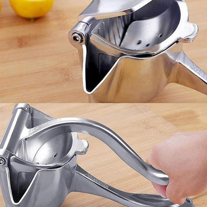 🍋 Manual Metal Citrus Juicer – Compact Hand Press for Fresh Juice
