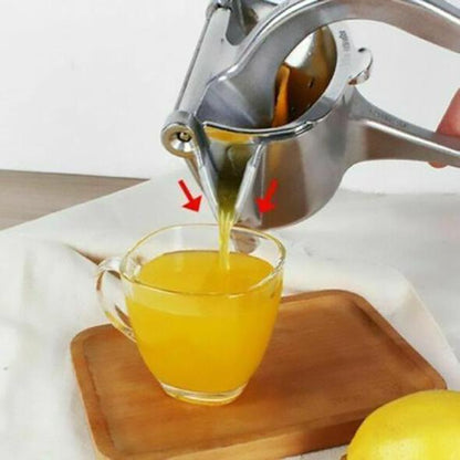 🍋 Manual Metal Citrus Juicer – Compact Hand Press for Fresh Juice