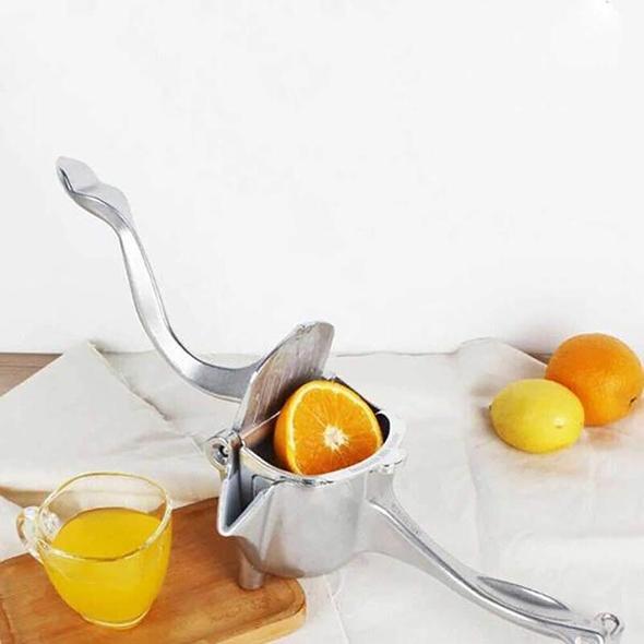 🍋 Manual Metal Citrus Juicer – Compact Hand Press for Fresh Juice