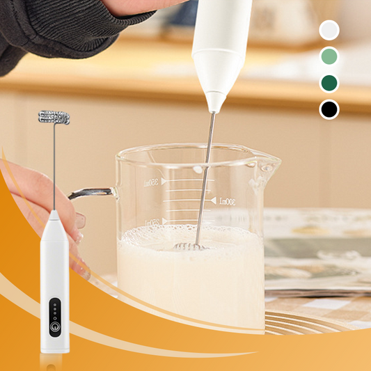 🎉 2026 Sale — Over 17,000 Sold! 💞 Electric Drink Foam Mixer