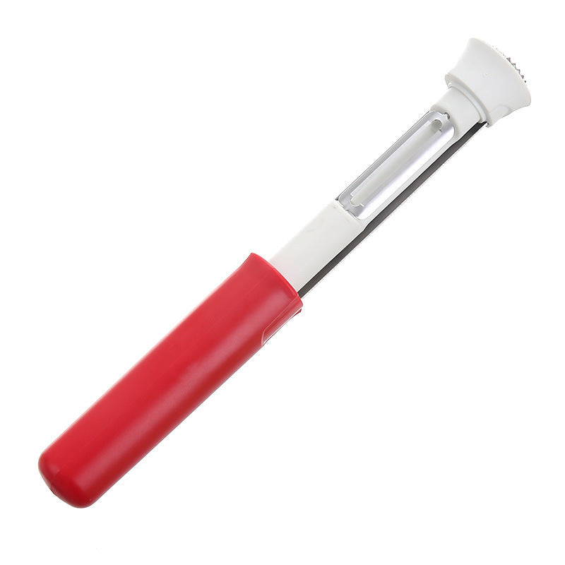 🍎 Stainless Steel 2-in-1 Fruit Corer & Peeler | Sharp Blade, Ergonomic Handle & Perfect for Apples, Pears & More