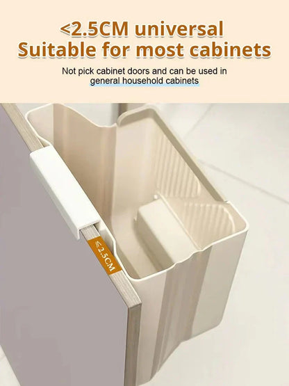 🔥While Supplies Last 50% OFF!🎉 Folding Hanging Kitchen Waste Trash Can
