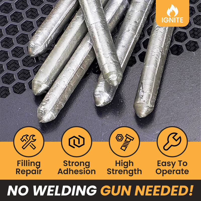 🎁24 Sets🔧 Universal Low-Temperature Solder Rods – Quick Metal Repair Welding Sticks 🔥