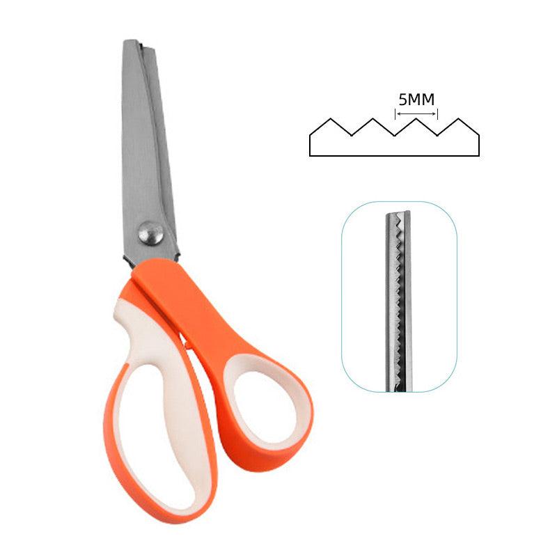 ✂️ Pinking Shears for Fabric, Sewing & DIY Crafts 🧵