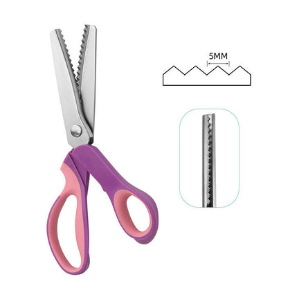 ✂️ Pinking Shears for Fabric, Sewing & DIY Crafts 🧵