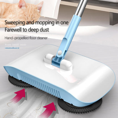 🧹 Manual Push Sweeper Mop – No-Charge Hard Floor Cleaning Tool