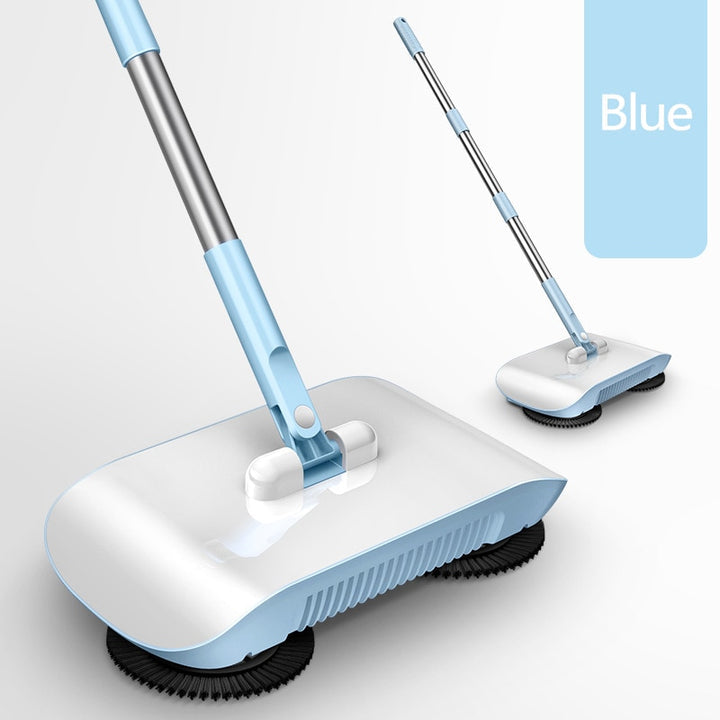 🧹 Manual Push Sweeper Mop – No-Charge Hard Floor Cleaning Tool
