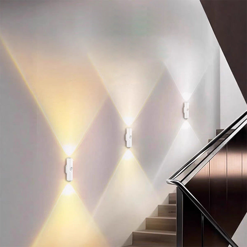 💡 RGB Motion Sensor Night Light - Wireless Magnetic Rechargeable LED Light 🌈
