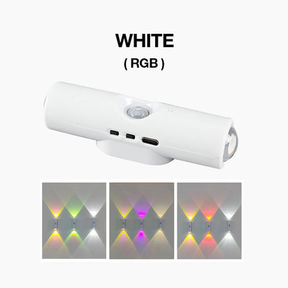 💡 RGB Motion Sensor Night Light - Wireless Magnetic Rechargeable LED Light 🌈