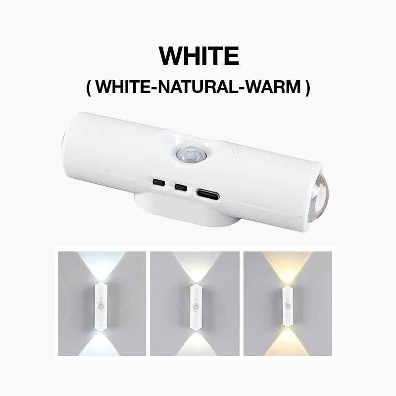 💡 RGB Motion Sensor Night Light - Wireless Magnetic Rechargeable LED Light 🌈