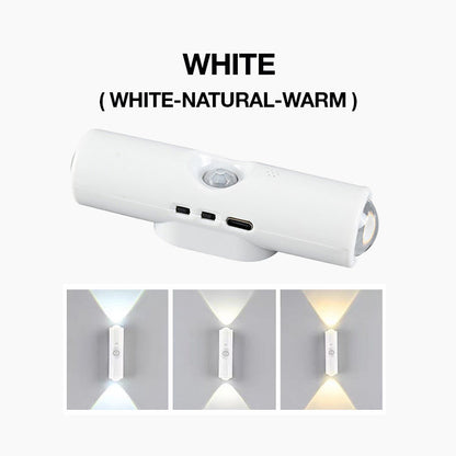 💡 RGB Motion Sensor Night Light - Wireless Magnetic Rechargeable LED Light 🌈