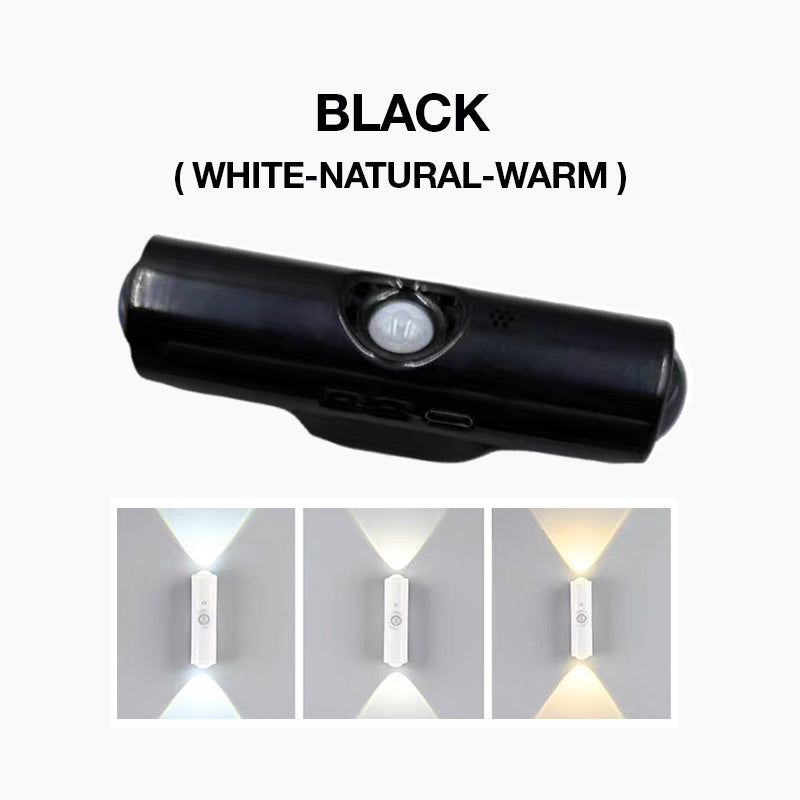 💡 RGB Motion Sensor Night Light - Wireless Magnetic Rechargeable LED Light 🌈