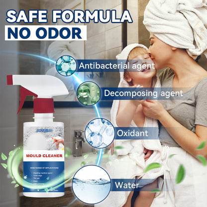 ✨ Mold & Mildew Stain Remover Spray (60ML) - Fast-Acting No-Scrub Cleaner