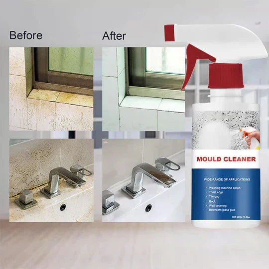 ✨ Mold & Mildew Stain Remover Spray (60ML) - Fast-Acting No-Scrub Cleaner