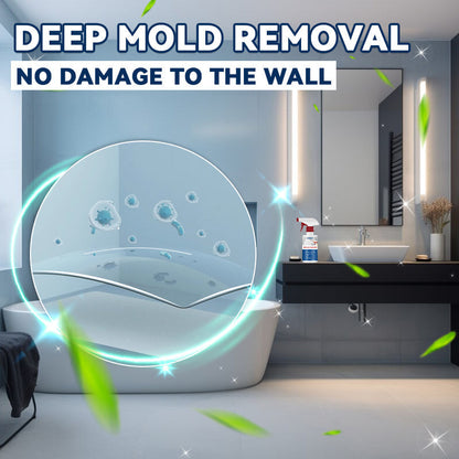 ✨ Mold & Mildew Stain Remover Spray (60ML) - Fast-Acting No-Scrub Cleaner