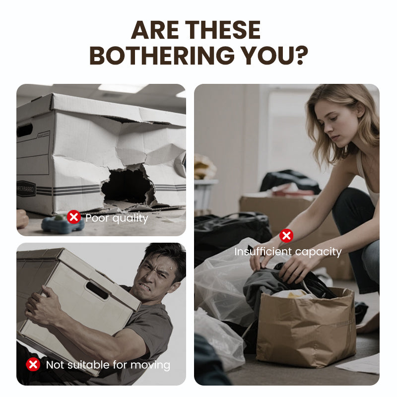 📦Foldable Storage Tote – Waterproof, Dustproof, Big & Portable 🌟