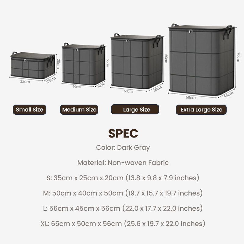 📦Foldable Storage Tote – Waterproof, Dustproof, Big & Portable 🌟