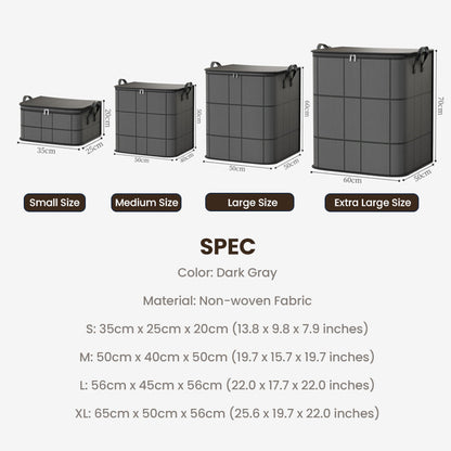 📦Foldable Storage Tote – Waterproof, Dustproof, Big & Portable 🌟