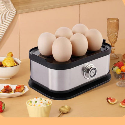 🥚 Multifunctional Electric Egg Steamer - Compact Fast Breakfast Cooker