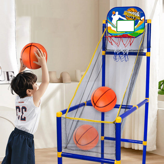 ⏰50% OFF NOW!⛹️Fast Shipping 🚚💨Kids' Indoor Basketball Arcade Game with 4 Balls🏀