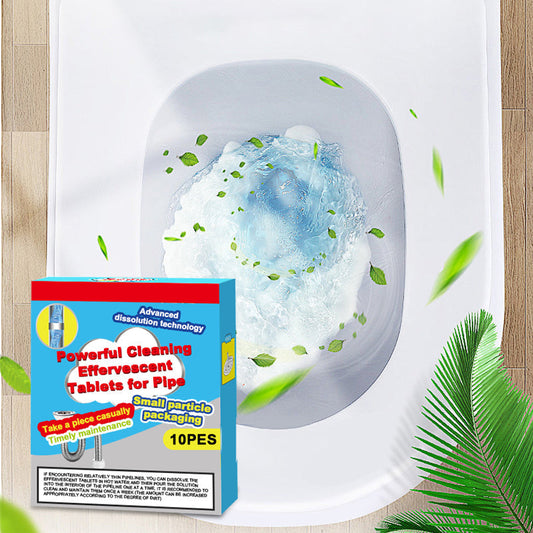 🧼 Pipe Cleaning Effervescent Tablets | Drain Freshening & Maintenance