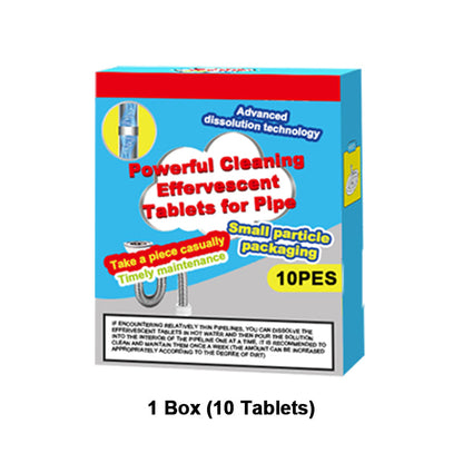 🧼 Pipe Cleaning Effervescent Tablets | Drain Freshening & Maintenance