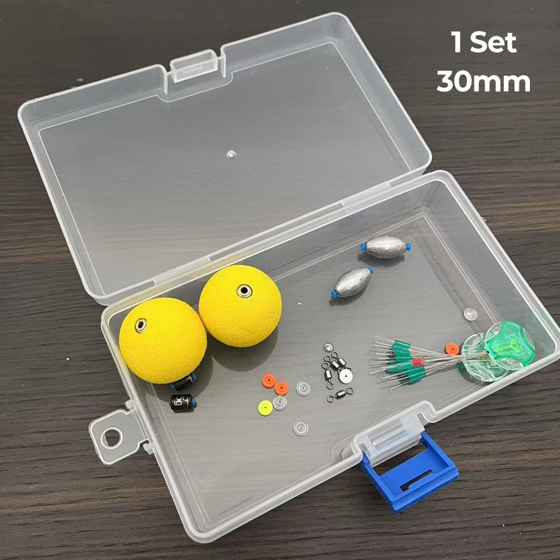 🎣 High-Buoyancy Fishing Float Kit - Precision Weighted Foam Bobbers