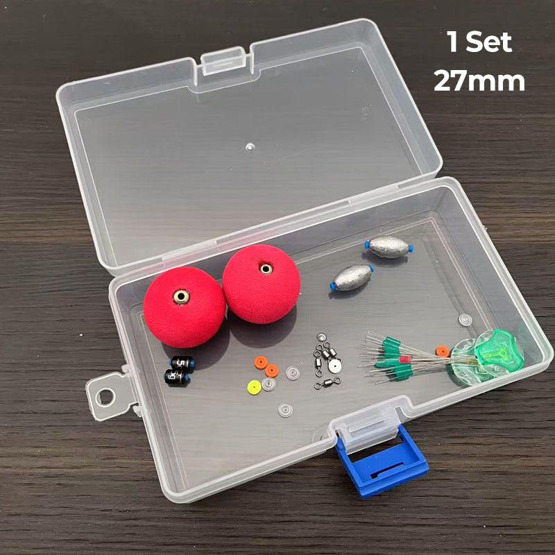 🎣 High-Buoyancy Fishing Float Kit - Precision Weighted Foam Bobbers