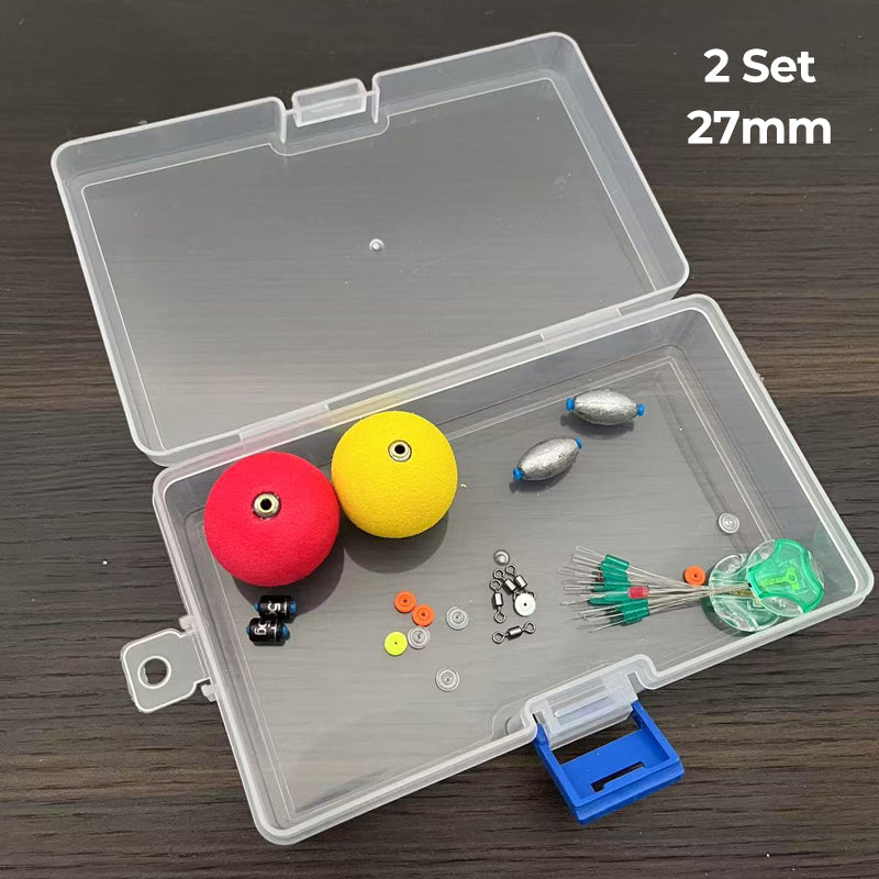 🎣 High-Buoyancy Fishing Float Kit - Precision Weighted Foam Bobbers