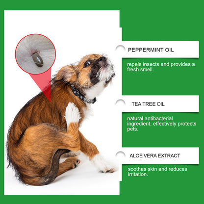 🍃Natural Flea & Tick Foam for Dogs and Cats🐾 Keep Your Beloved Pet Free from Pests