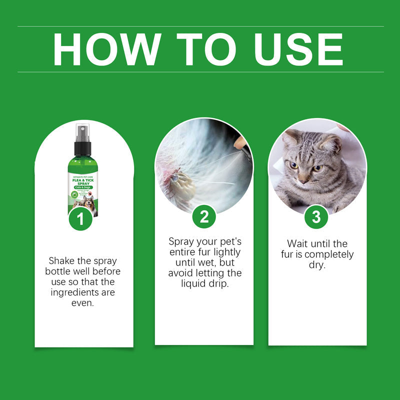 🍃Natural Flea & Tick Foam for Dogs and Cats🐾 Keep Your Beloved Pet Free from Pests