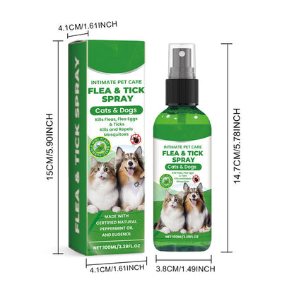 🍃Natural Flea & Tick Foam for Dogs and Cats🐾 Keep Your Beloved Pet Free from Pests