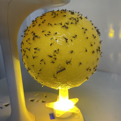🍎 Sticky Fruit Fly Trap Ball with Optional USB LED Light 🪰