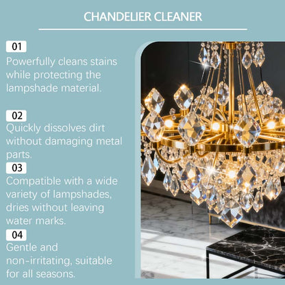 ✨ Chandelier Cleaning Spray – Glass, Crystal & Fixture Care