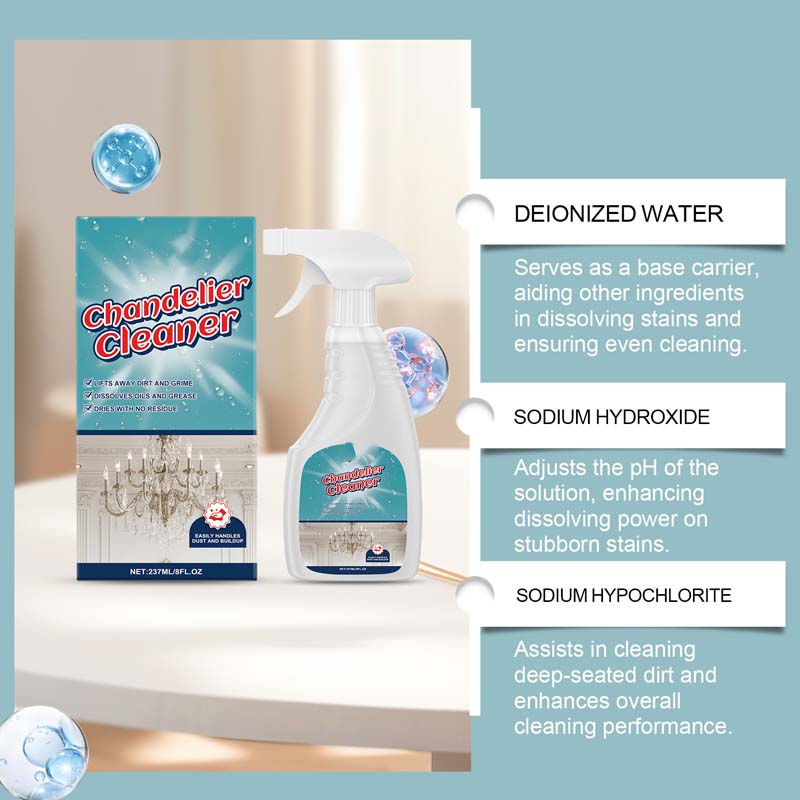 ✨ Chandelier Cleaning Spray – Glass, Crystal & Fixture Care